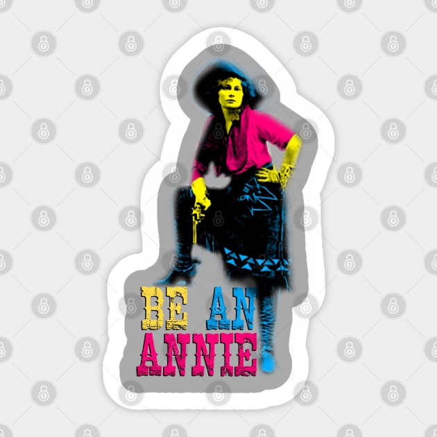 Be An Annie Sticker by thefunkysoul